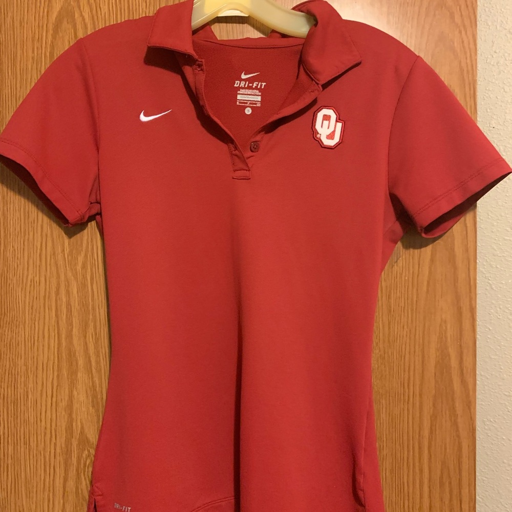 OU womens polo